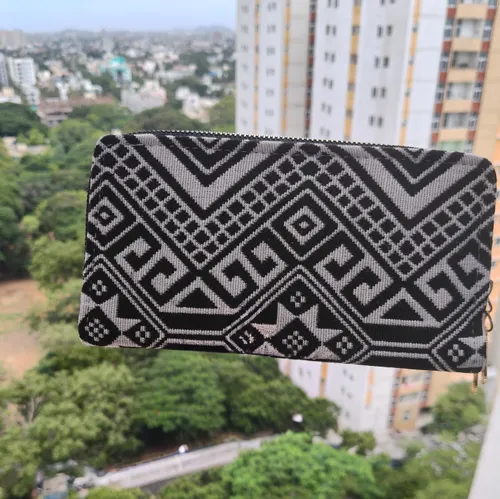 JACQUARD PRINTED WALLET